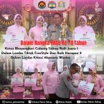 Keren! Bhayangkari Cabang Sidrap Juara 1 Lomba Tiktok Freestyle dan Juara Harapan 2 Kreasi Aksesoris Wastra