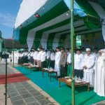 Wakili Kapolres Sidrap, Kapolsek Maritengngae Hadiri Upacara Bendera Hari Santri Nasional 