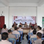 Polres Sidrap Gelar Pembinaan Kemampuan Petugas Keamanan Swakarsa (Satpam)