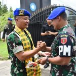 Serah Terima dan Lepas Sambut Dandenpom XIV/3 Kendari