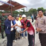 Kapolres Sidrap Resmi Buka Turnamen Sepak Bola Kapolsek Cup 1 di Panca Lautang 