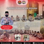 Melalui Binrohtal, Polres Sidrap Tingkatkan Iman dan Taqwa Personil 