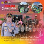Polisi Sahabat Anak, Satlantas Polres Sidrap Tanamkan Budaya Tertib Lalulintas Sejak Dini
