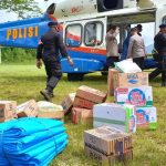 Polri jangkau tempat terisolir untuk berikan pasokan kebutuhan pokok