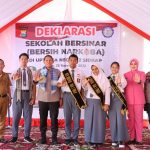 Kapolres Sidrap Deklarasi Sekolah Bersih Narkoba di UPT SMAN 2 Sidrap 