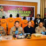 Kapolres Sidrap Rilis Hasil Operasi Pekat Lipu 2022 