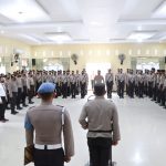 Kapolres Sidrap Resmi Lepas 74Siswa Latja SPN Batua Polda Sulsel Diktukba Polri T.A 2022 
