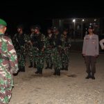 Sambut Natal Dan Tahun Baru, Satgas Pamtas RI-PNG Yonif 725/WRG Bersinergi Ciptakan Wilayah Yang Aman Dan Kondusif