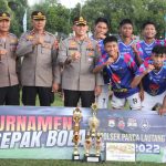 Kapolres Sidrap Resmi Tutup Turnamen Sepak Bola Kapolsek Panca Lautang Cup 1 