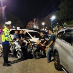 Penguatan Kamseltibcar Lantas, Satlantas Polres Sidrap Gelar Patroli Biru