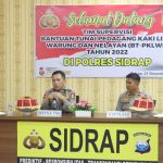 Polres Sidrap Terima Kunjungan Tim Supervisi BT-PKLWN Mabes Polri