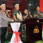 Kapolri Bersama Panglima TNI dan Para Kepala Staf Angkatan Resmikan Gedung Baru Polda Papua