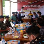 Silaturahmi Dengan Masyarakat Ranomeeto Barat,Kapolda Sultra Pimpin Jumat Curhat