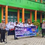 Tanamkan Disiplin Dalam Berkendara Sejak Dini, Sat Lantas Polres Sidrap Kunjungi MTSN 2 Sidrap