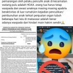 Marak Isu Penculikan Anak, Berikut Himbauan Kapolres Sidrap Kepada Masyarakat Sidrap