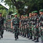 Kasdam XIV/Hsn Pimpin Upacara Penyambutan Satgas Teritorial Wilayah Kodam XVIII/Kasuari