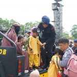 EDUCATION TOUR PAUD TAHFIDZULQUR’AN YUREFI ANDUONOHU DI SATUAN BRIMOB POLDA SULTRA