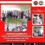 Kapolres Sidrap Laksanakan Jumat Curhat di Wilayah Baranti 