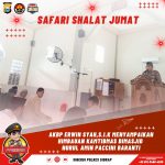 Kapolres Sidrap Bersama Waka Polres dan PJU Laksanakan Safari Jumat di Masjid Nurul Amin Baranti