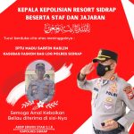 Kapolres Sidrap dan Ketua Bhayangkari Turut Berduka Cita Atas Meninggalnya AKP Madu Sarfin 