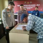 Kepolisian Daerah Sulawesi Tenggara Jalin Kerjasama MoU Bersama Wartawan Kamtibmas.