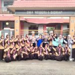 Sat Lantas Polres Sidrap Beri Edukasi Tertib Lalin ke Anggota Patroli Kemanan Sekolah (PKS) SMAN 1 Sidrap 