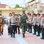 Penyematan Pita Operasi Oleh Kapolres Sidrap, Tanda Operasi Keselamatan Pallawa 2023 Resmi Dimulai