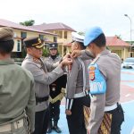 Penyematan Pita Operasi Oleh Kapolres Sidrap, Tanda Operasi Keselamatan Pallawa 2023 Resmi Dimulai