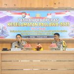 Saat Pimpin Lat Pra Ops Keselamatan Pallawa 2023, Kapolres Sidrap Sampaikan Pelanggar Yang Akan Ditindak