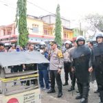 Kapolres Sidrap Pimpin Langsung Pam Eksekusi Pengosongan Objek Sebidang Tanah