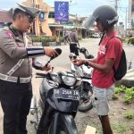 Hari ke-4 Ops Keselamatan Pallawa 2023, Sat Lantas Polres Sidrap Beri Teguran ke Beberapa Pelanggar
