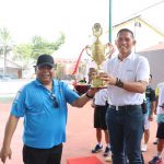 Polres Sidrap Juara 1 Dalam Pertandingan Tenis Lapangan Beregu Putra Se-Sulselrabar 