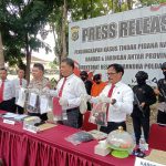 Polda Sultra Berhasil Gagalkan Peredaran Sabu 1 Kg Asal Aceh.