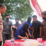 Direktorat Reserse Narkoba Polda Sulsel Gelar Pemusnahan Barang Bukti Narkotika Jenis Ganja