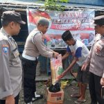 Polsek Panca Rijang Polres Sidrap Beri Bantuan Kemanusiaan Untuk Negeri Bagi Warga Prasejahtera