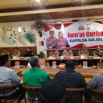Karo Rena Polda Sulsel Gelar Jumat Curhat Di Jalan Nusantara Makassar, Warga Keluhkan Parkir liar Dan Lahan Parkir