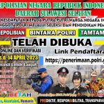 Kapolres Sidrap Ajak Putra Putri Lulusan SMA Sederajat Daftar Akpol, Bintara dan Tamtama