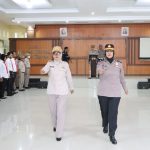 Kapolres Sidrap Pimpin Upacara Kenaikan Pangkat Pengabdian Terhadap Personelnya