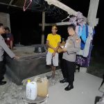 Personel Polsek Panca Rijang Polres Sidrap Amankan Puluhan Liter Miras Jenis Ballo Saat Ops Cipts Kondisi