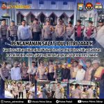 Kapolres Sidrap Turun Langsung Pimpin Pengamanan Pelaksanaan Shalat Idul Fitri 1444H