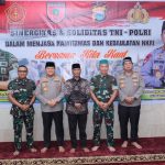 Perkuat Soliditas Dan Sinergitas TNI-Polri, Kapolda Sulsel dan Pangdam XIV Hasanuddin beserta Jajaran Gelar Sholat Dhuhur dan Makan Siang Bersama