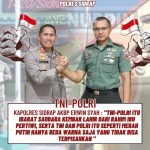 Kapolres Sidrap : TNI-Polri Ibarat Merah Putih Yang Hanya Satu dan Tidak Bisa Terpisahkan