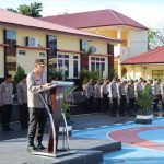 Ini Penekanan Kapolres Sidrap kepada Personel di Hari Pertama Pimpin Apel Pasca Operasi Ketupat Pallawa 2023