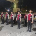 Malam Akhir Pekan, Personel Sat Samapta Turun Langsung Melaksanakan Patroli Blue Light 