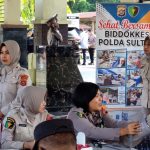 Bid Dokkes Polda Sultra Melaksanakan Pemeriksaan Kesehatan Kepada Personel di Mapolda.