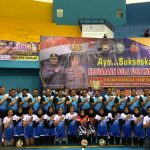 Kapolres Sidrap Hadiri Pembukaan Kejuaraan Bola Voli Kapolda Cup Dalam Rangka HUT Bhayangkara ke 77 Tahun