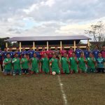 Momen Peeingatan Hari Bhayangkara, AKBP Erwin Syah Bersama Kapolres Jajaran Tanding Sepak Bola Dengan PJU Polda Sulsel