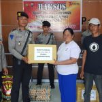 Diakhir Kegiatan Latja di Polres Sidrap, Siswa Diktukba Polri Gel. II 2023 SPN Batua Polda Sulsel Gelar Baksos