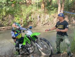 Persiapan Adventure Motor Trail, Kapolres Sidrap bersama Dandim 1420 Melakukan Uji Coba Jalur 