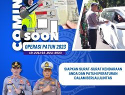 H-5 Operasi Patuh 2023, Ini Sejumlah Pelanggaran Yang Akan Ditindak Personel Polres Sidrap